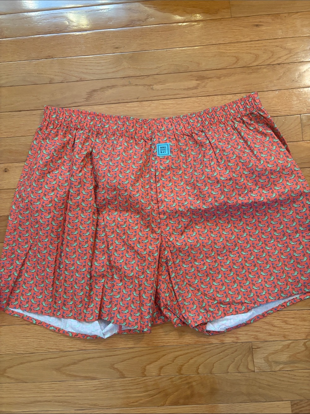 Bird Dog Bay coral Patterned Men’s Boxers
